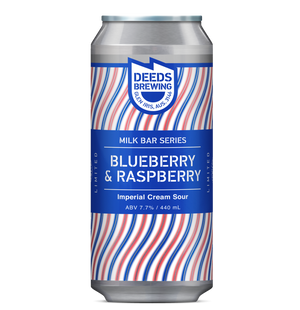 Deeds - Milk Bar Series Blueberry & Raspberry - 440ml Can