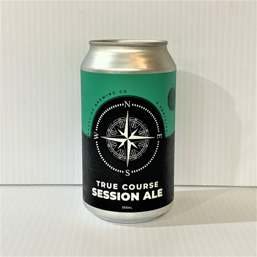 Braeside Brewing - True Course Session Ale 355ml Can - Single