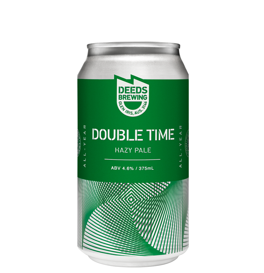 Deeds -Double Time Hazy Pale - 375ml Can
