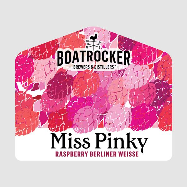 Boatrocker - Miss Pinky Raspberry Berliner Weisse - 375ml Can - Single