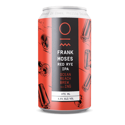 Ocean Reach - Frank Moses Red Rye IPA 375ml Can