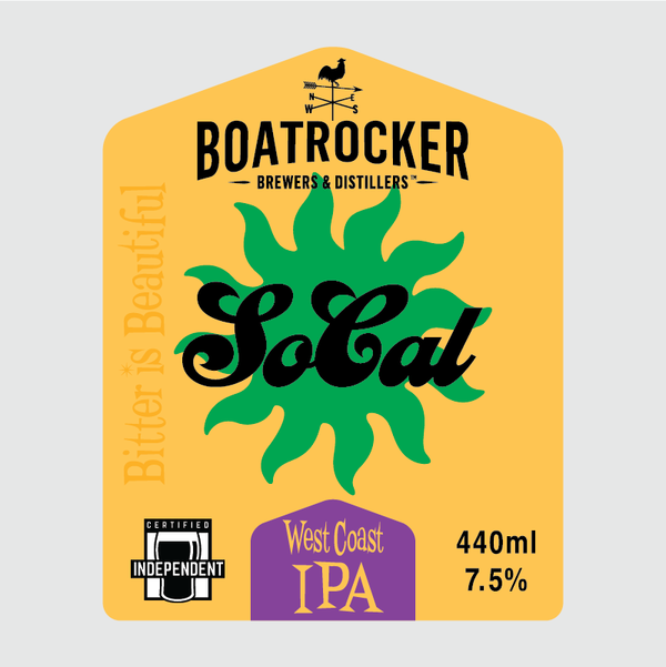 Boatrocker - SoCal West Coast IPA - 375ml Can
