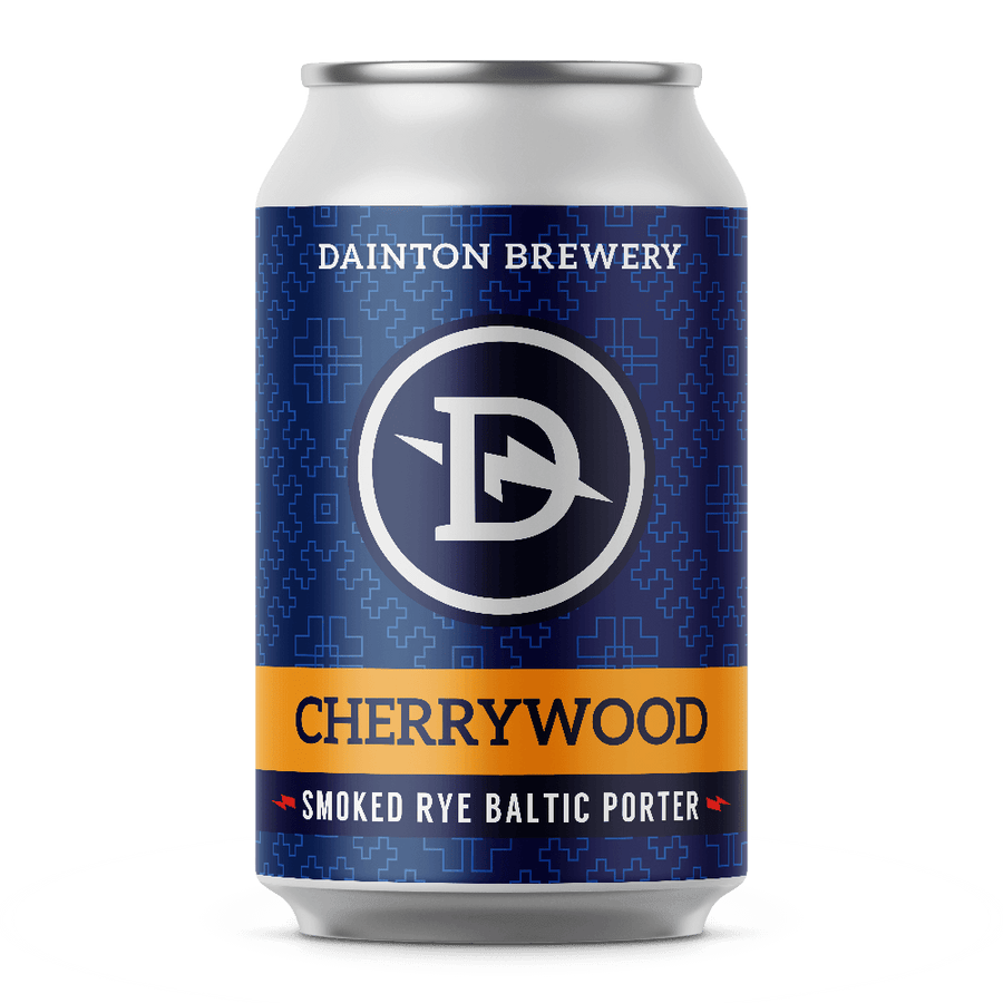 Dainton - Cherrywood Smoked Rye Baltic Porter 355ml Can - Single
