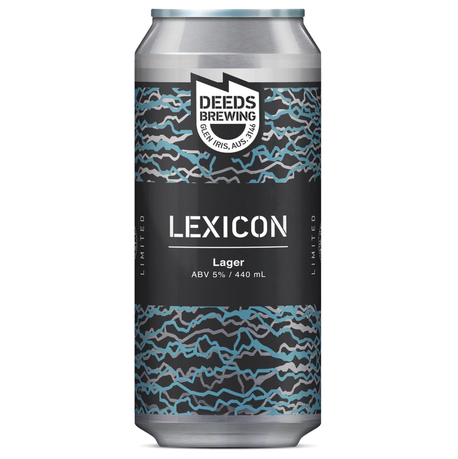 Deeds - Lexicon Lager - 440ml Can