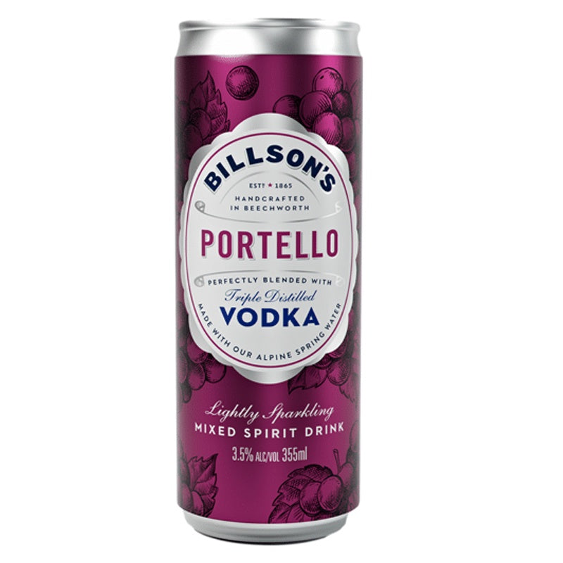 Billsons - Vodka & Portello - 355ml Can